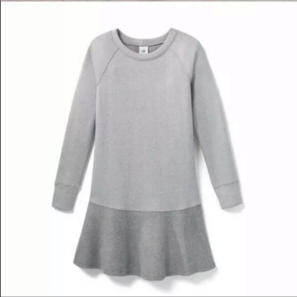 Cabi Gray Flashdance Dress Sweatshirt Cozy